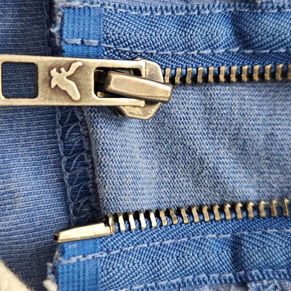 American Eagle Light Blue Drawstring Hoodie Women's Size P/S - Picture 9 of 10